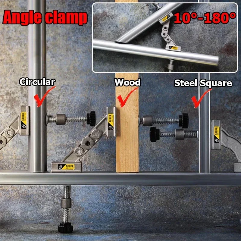 Tools For Welding Workshop - 10-180도 조정 가능한 직각 코너 클램프