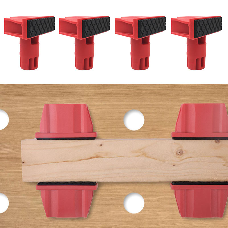 Workshop Tools Bench - 4Pcs 플라스틱 벤치 개, 클램프 작업대