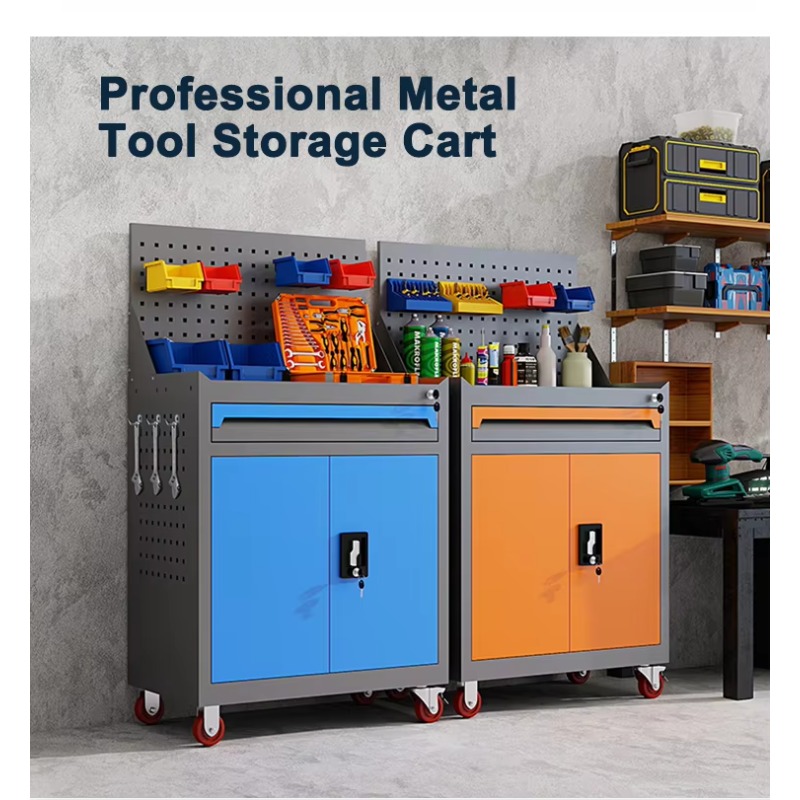 Workshop Tools Bench - 7단 서랍 1도어 금속 철제 벤치형
