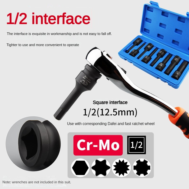 1/2 소켓 렌치 8개 세트 육각 드라이버 스타 너트  - Hand Tools Maintenance Workshop 리뷰 및 가격