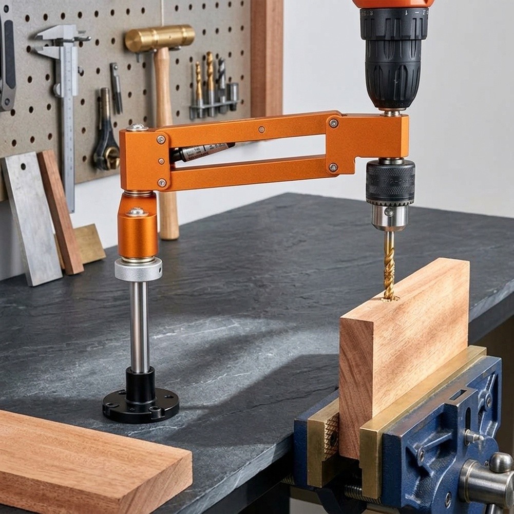 CNC 알루미늄 합금 캔틸레버 태핑 브래킷 핸드 드릴용 - Hand Tools And Workshop Equipment 리뷰 및 가격