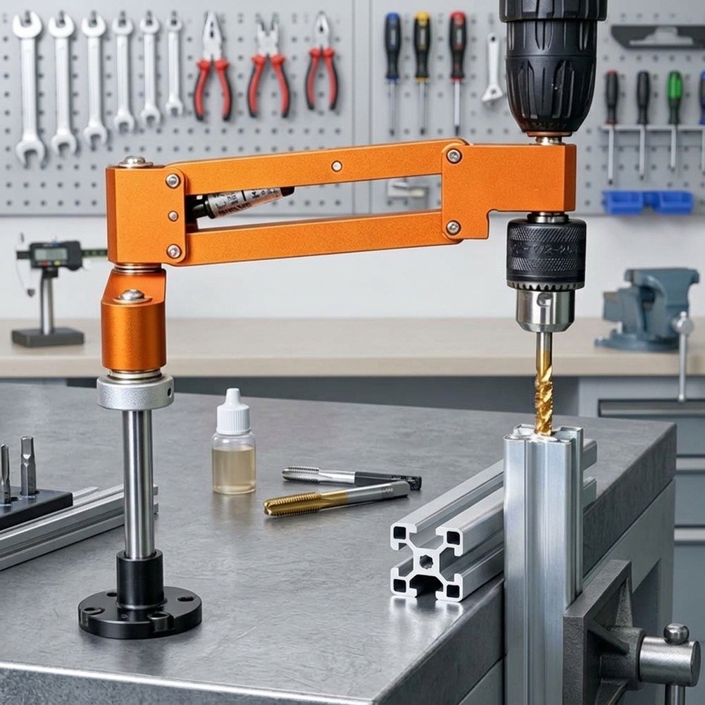 CNC 알루미늄 합금 캔틸레버 태핑 브래킷 핸드 드릴용 - Hand Tools And Workshop Equipment 리뷰 및 가격