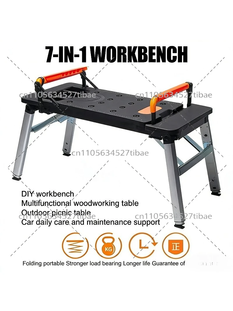 7-in-1 휴대용 접이식 작업대 다기능 DIY 목공  - Workbench Portable Fold 리뷰 및 가격