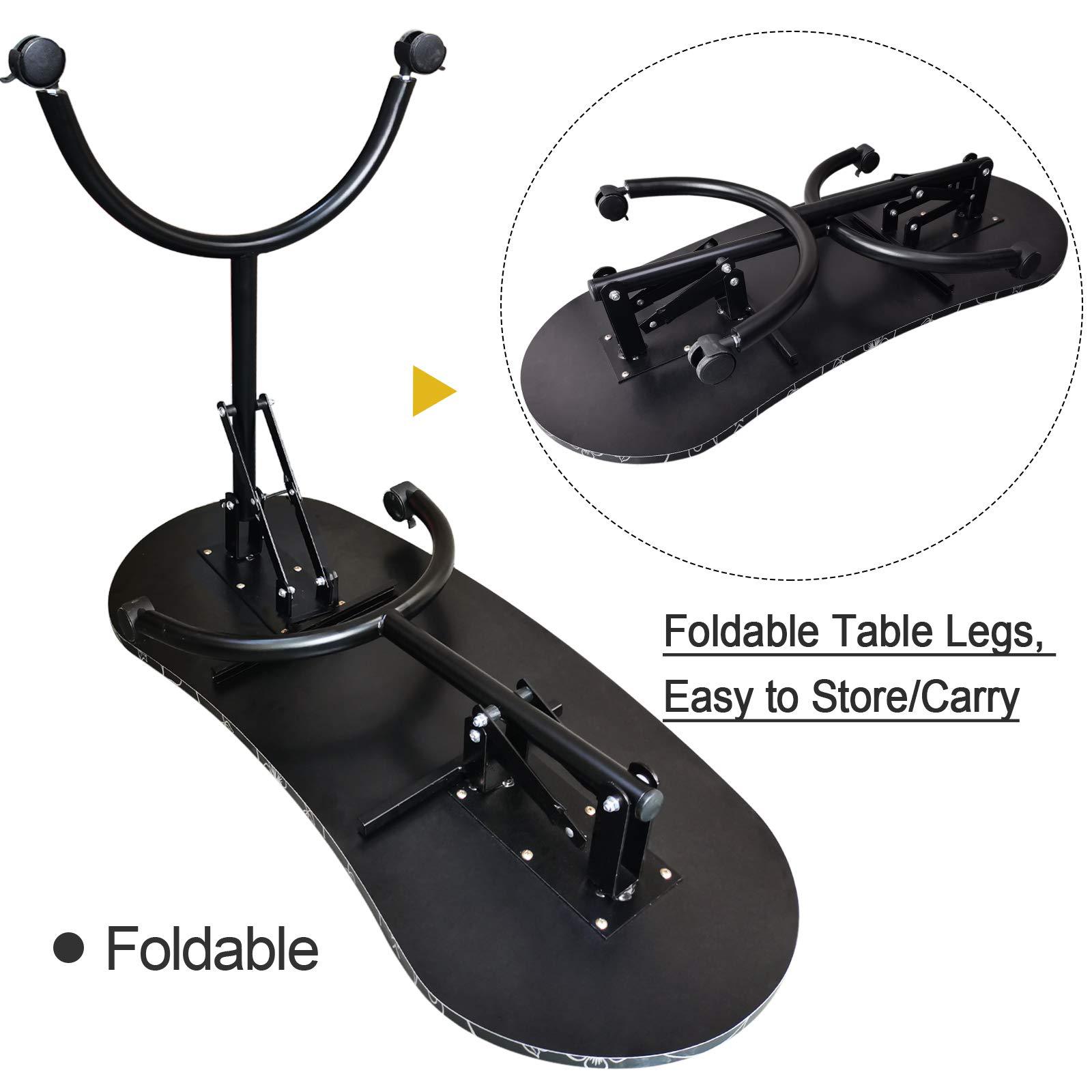 패턴 네일 테이블 모던 심플 네일 작업대 뷰티 살롱 휴 - Workbench Portable Fold 리뷰 및 가격