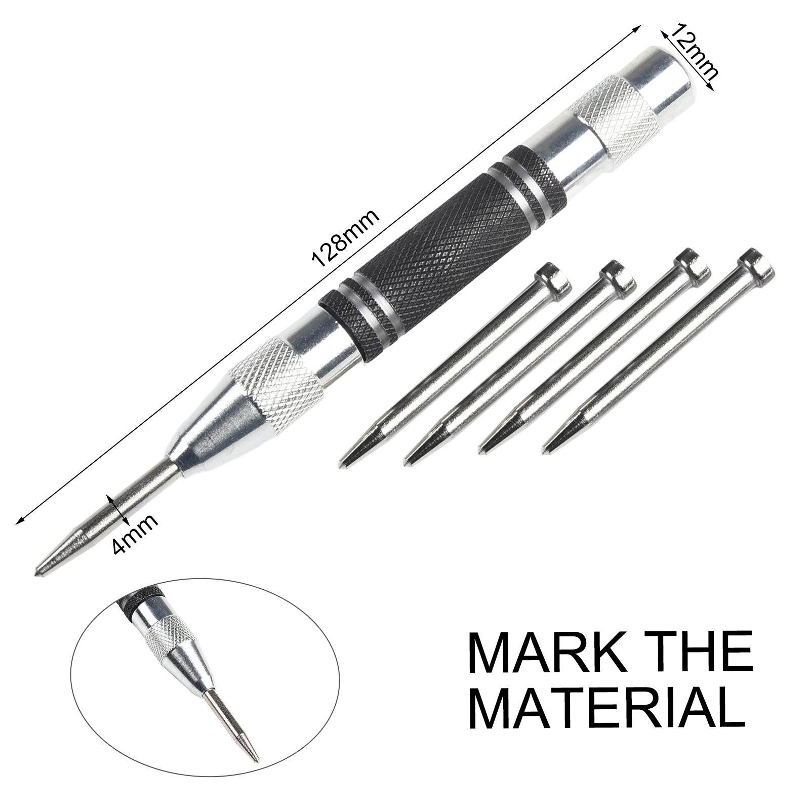 펀치 니들 센터 펀치 워크샵 장비 5개/세트 합금강 자 - Hand Tools And Workshop Equipment 리뷰 및 가격