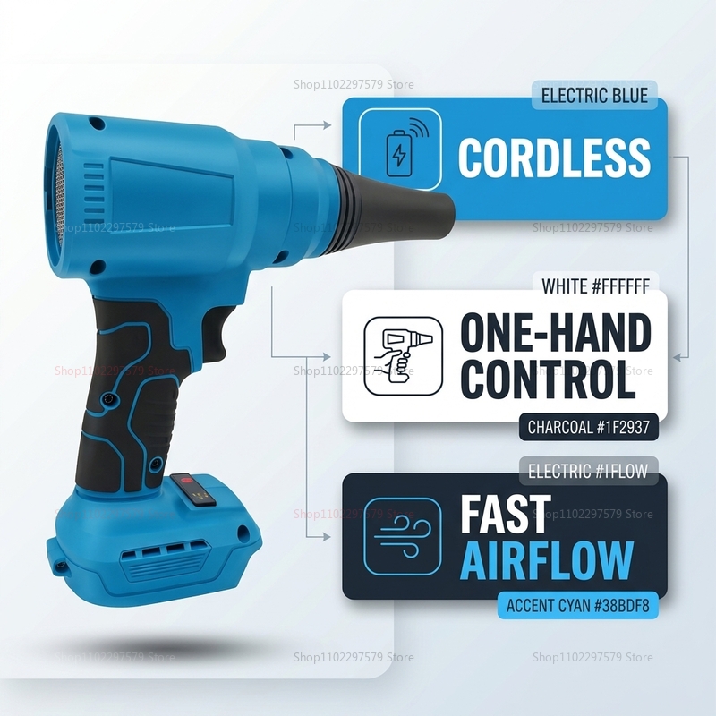 18V 브러시리스 무선 에어 더스터 전동 블로워 먼지  - Workshop Tools Car 리뷰 및 가격