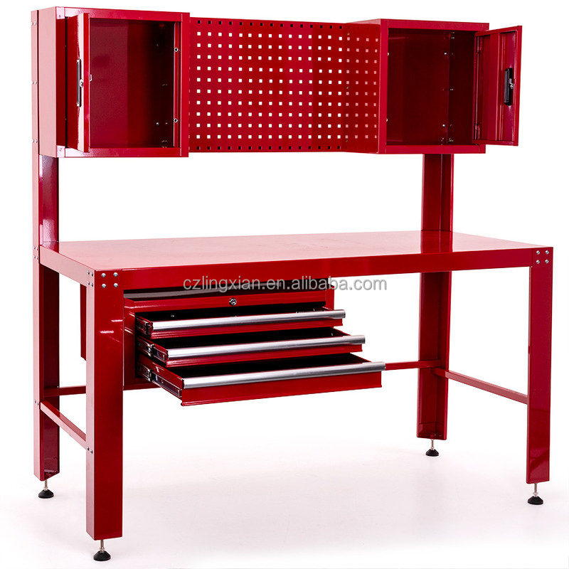 도매 공구 캐비닛 산업용 작업대 (3단 서랍 및 작업장 - Workshop Tools Bench 리뷰 및 가격