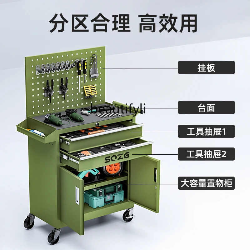 이동식 자동차 수리 도구 캐비닛 작업장 핸드 푸시 카트 - Hand Tools Maintenance Workshop 리뷰 및 가격