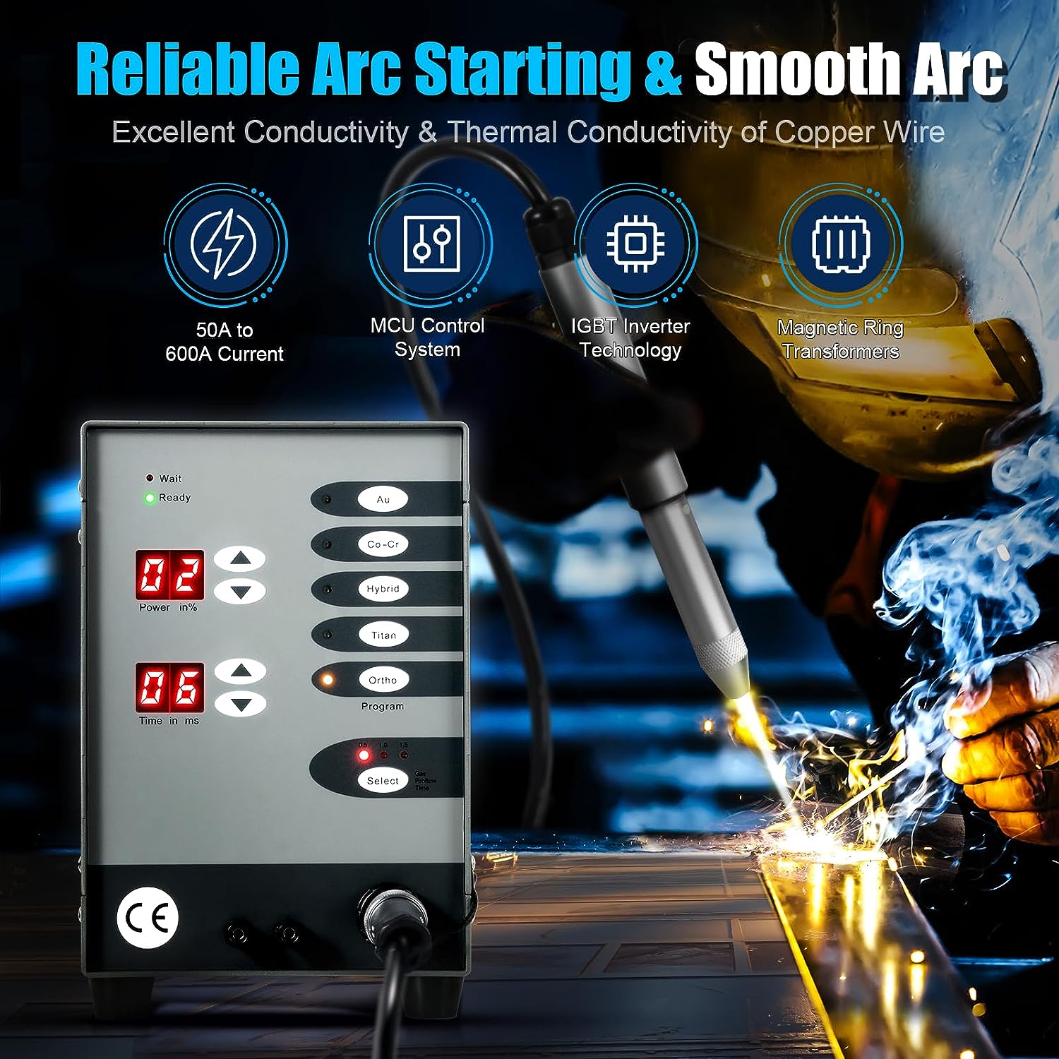 스폿 레이저 용접기 자동 수치 제어 터치 펄스 아르곤  - Tools For Welding Workshop 리뷰 및 가격
