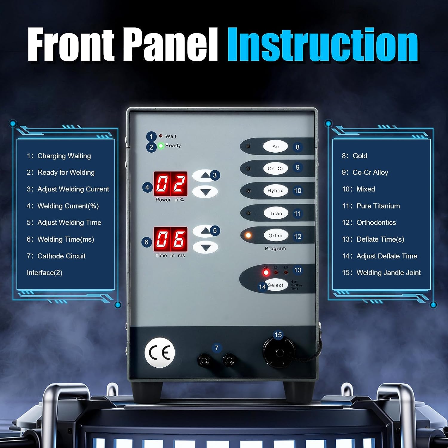 스폿 레이저 용접기 자동 수치 제어 터치 펄스 아르곤  - Tools For Welding Workshop 리뷰 및 가격